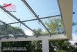 Design Dachkonstruktion aus Glas