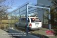 Design Carport aus Glas