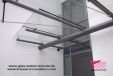 Carport und Eingangsueberdachung aus Glas