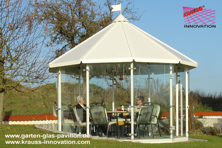 Glas-Pavillon GP350 Glas-Pavillon 10Eck