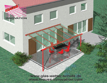 GWS-Terrassendach Modell 1000